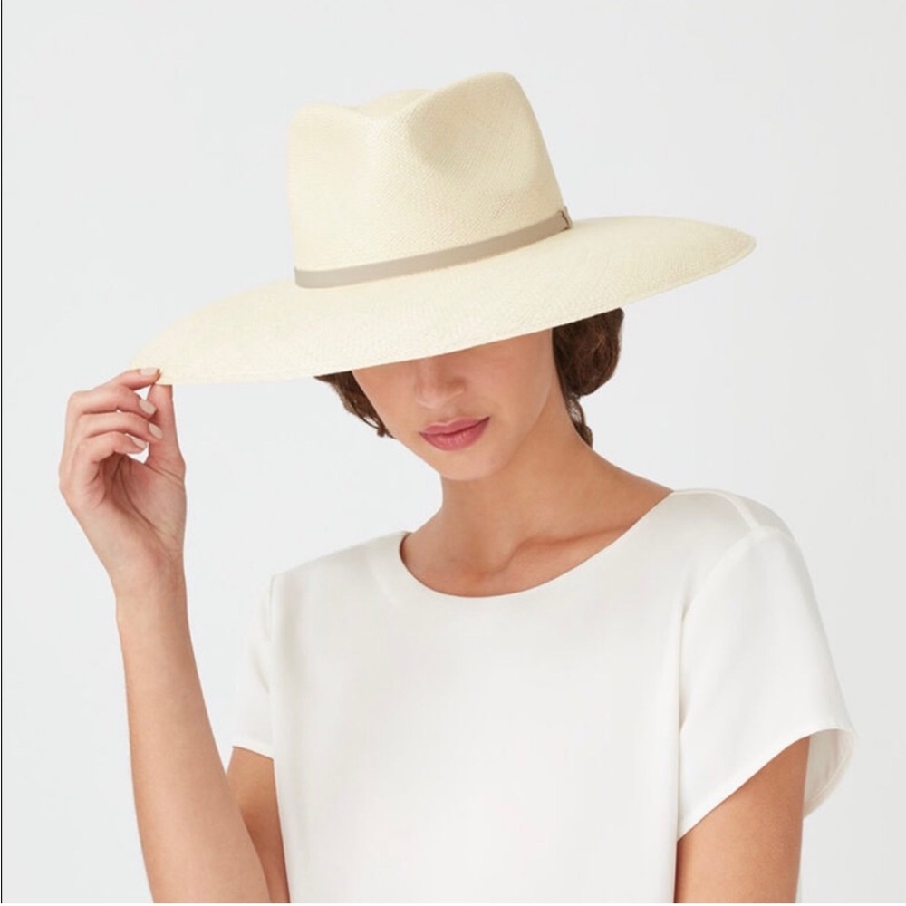 Cuyana Wide Brim Panama Hat